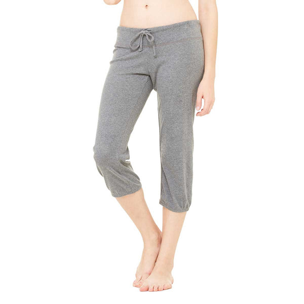 Bella + Canvas Women’s Deep Heather Capri Scrunch Pant