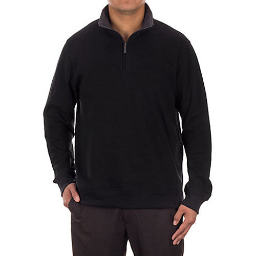 Van Heusen Men’s Black Ribbed Layering Piece