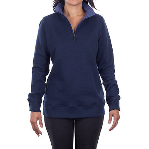 Van Heusen Women’s Navy Ribbed Layering Piece