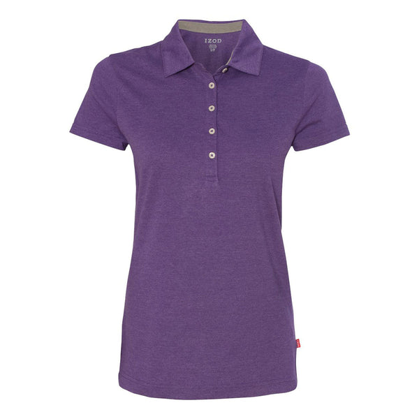 IZOD Ladies’ Purple Till Jersey Polo