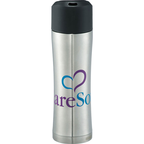 Luxe Silver Renegade Vacuum Tumbler 16oz