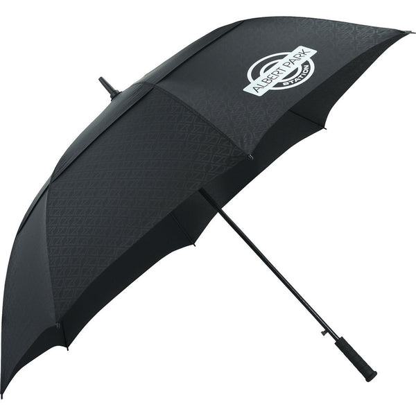 Cutter & Buck Black 64″ Vented Golf Umbrella