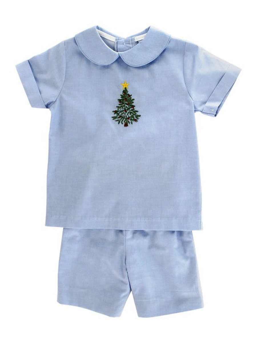 Oh Christmas Tree Dressy Shorts Set