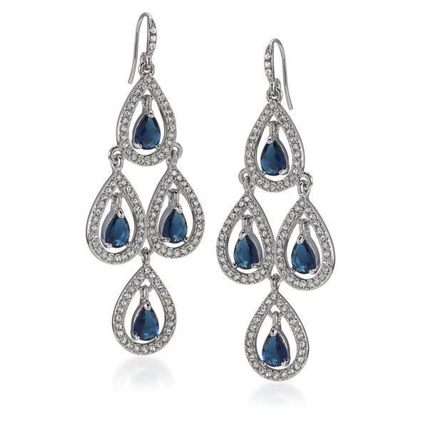 Carolee The Marin Crystal Chandelier Pierced Earrings