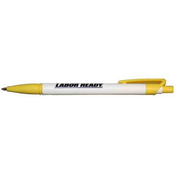 Hub Pens Yellow Wow Click Pen