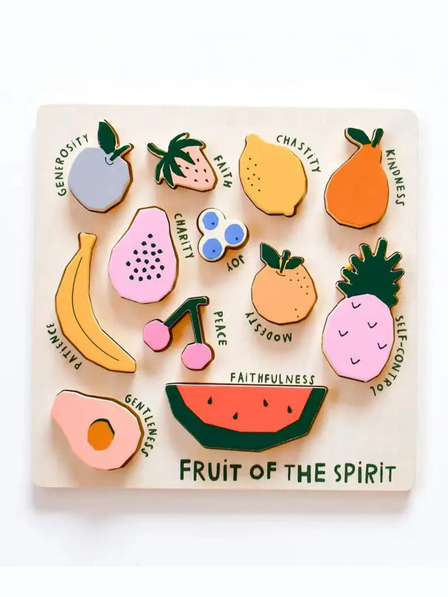 Fruit of the Spirit Wooden Puzzle