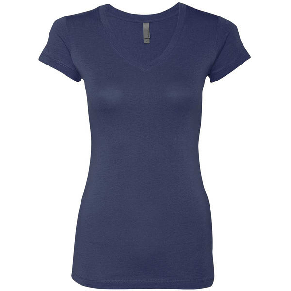 Next Level Women’s Indigo Sporty V-Neck Tee