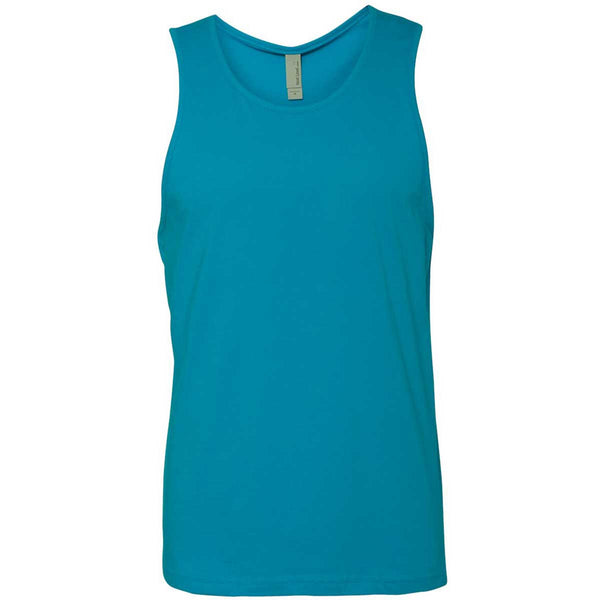 Next Level Men’s Turquoise Premium Jersey Tank