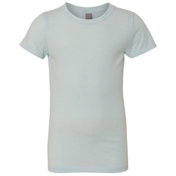 Next Level Girl’s Ice Blue Princess CVC Tee