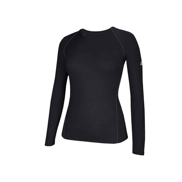 adidas Women’s Black Climalite Long Sleeve Tee