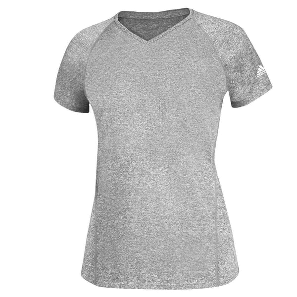 adidas Women’s Athletic Grey Climalite Short Sleeve Tee