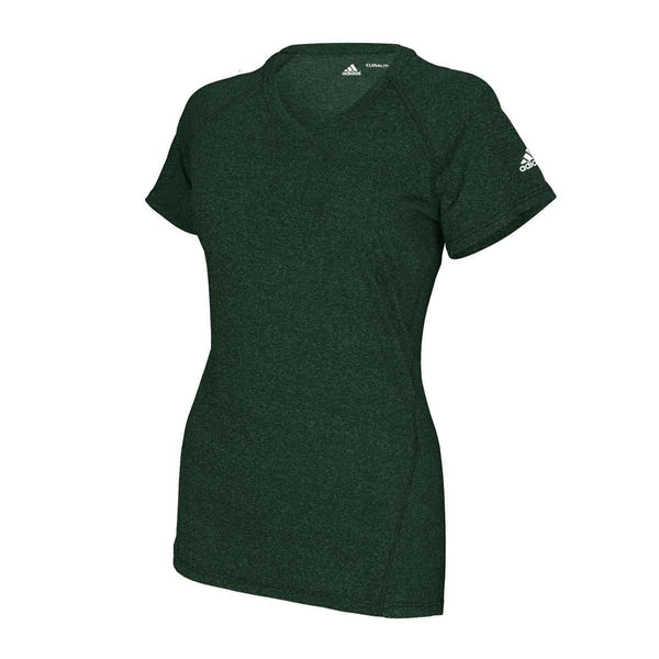 adidas Women’s Dark Green Climalite Short Sleeve Tee