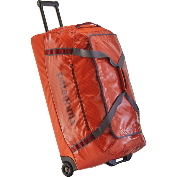 Patagonia Cusco Orange Black Hole Wheeled Duffel 120L