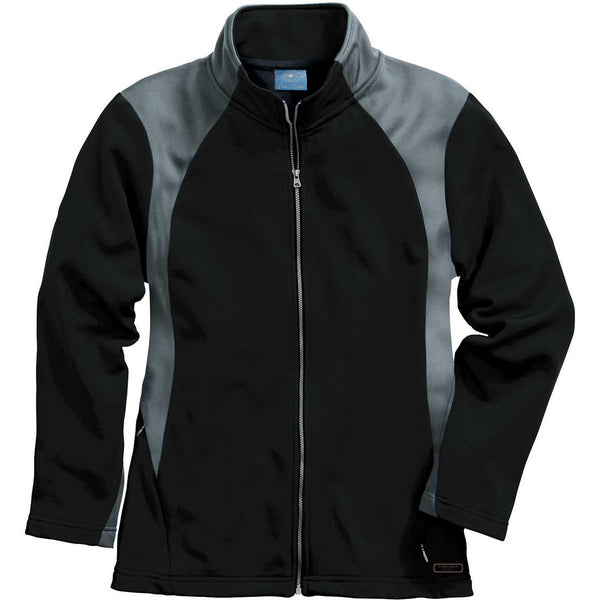 Charles River Women’s Black/Grey Hexsport Bonded Jacket