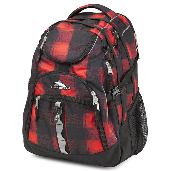 High Sierra Buffalo Plaid/Black Access Backpack