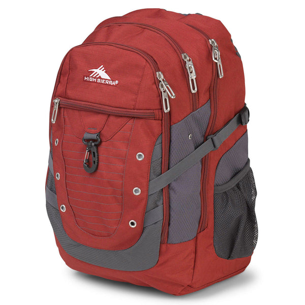 High Sierra Brick/Mercury Tactic Computer Backpack