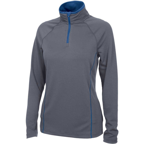 Charles River Women’s Grey/Royal Fusion Pullover