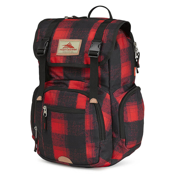 High Sierra Buffalo Plaid/Black Emmett Backpack