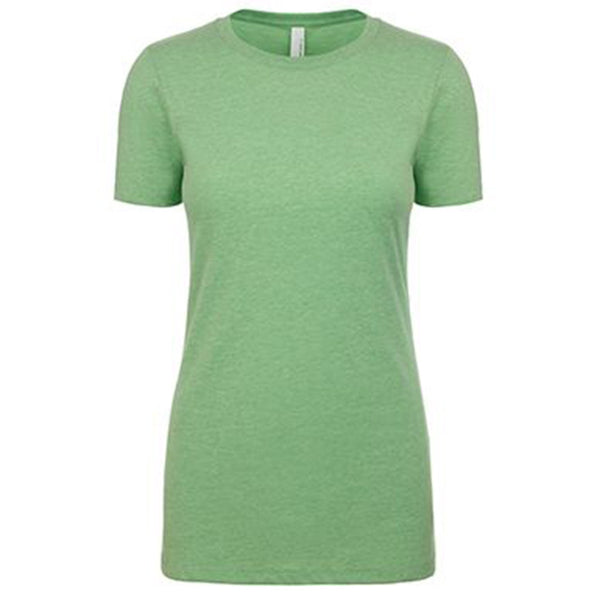 Next Level Women’s Apple Green CVC Crew Tee