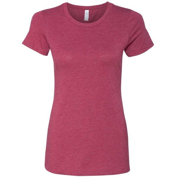 Next Level Women’s Scarlet CVC Crew Tee