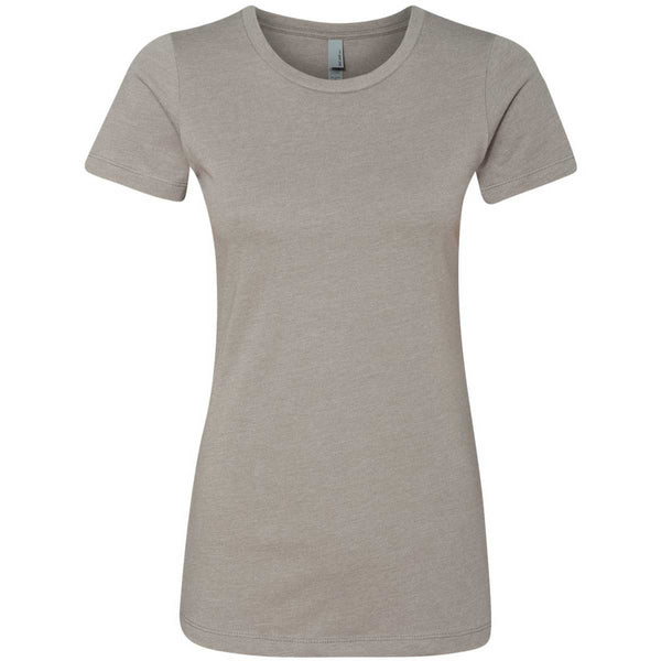 Next Level Women’s Stone Grey CVC Crew Tee