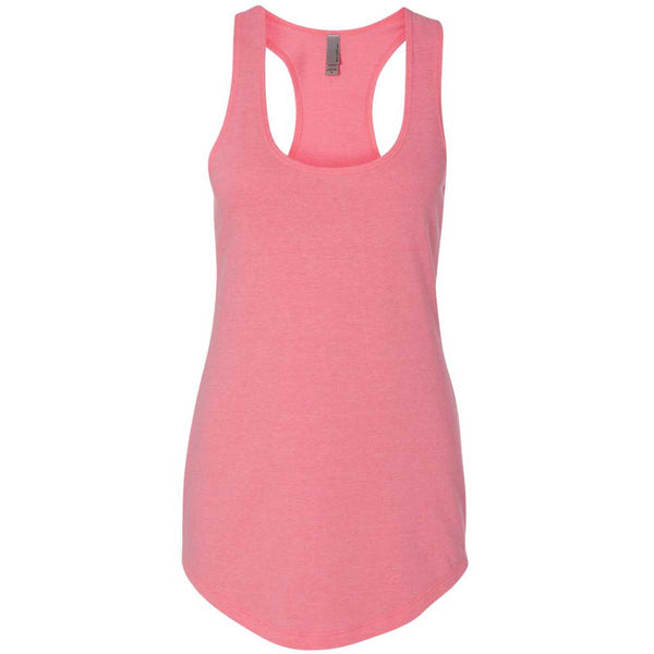 Next Level Women’s Hot Pink Terry Racerback Tank