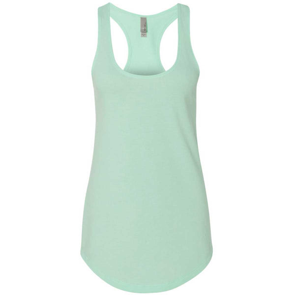 Next Level Women’s Mint Terry Racerback Tank