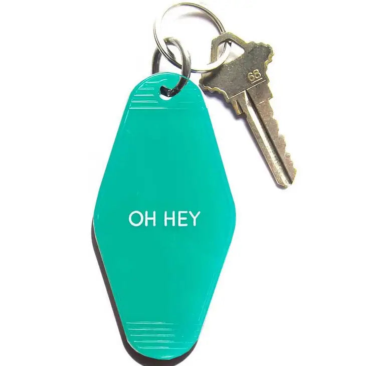 Keychain “Oh Hey” – Turquoise