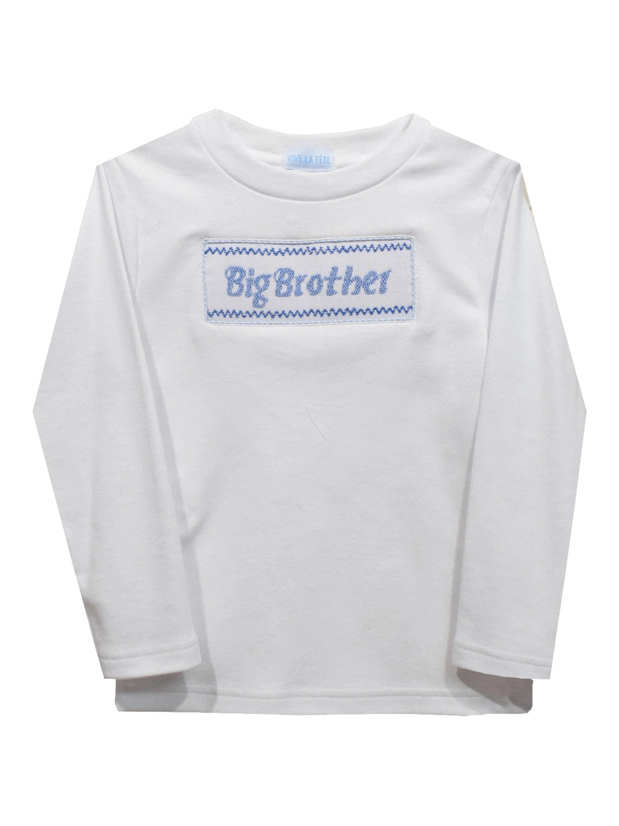 Big Brother Smocked Knit L/S T-Shirt