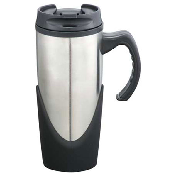 High Sierra Silver Travel Mug 16 oz