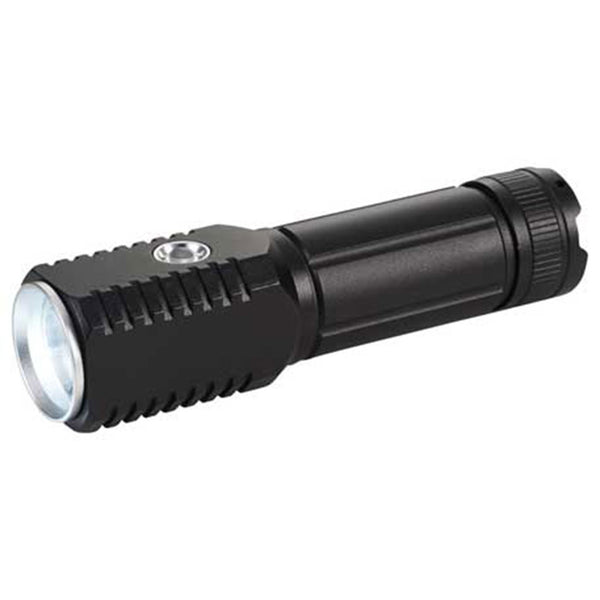 High Sierra Black 3W LED Flashlight