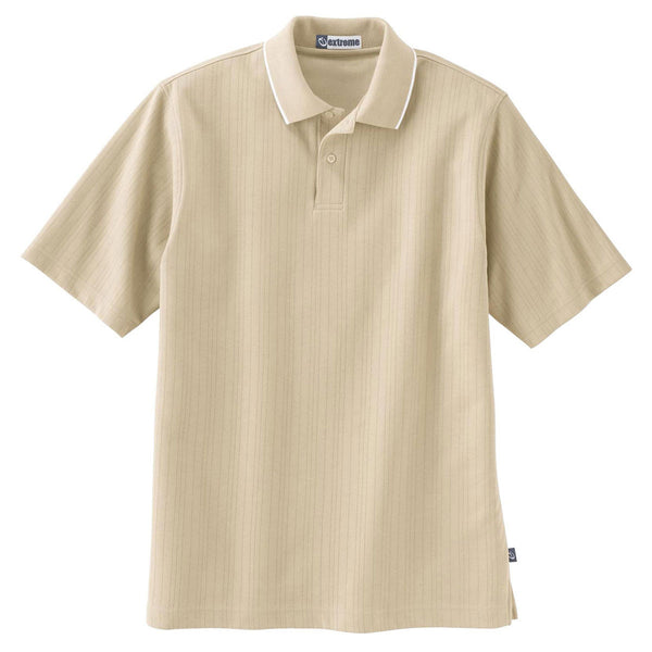 Extreme Men’s Sand Dune Edry Needle-Out Interlock Polo