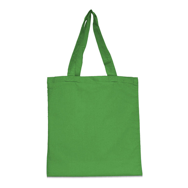 UltraClub Kelly Green Nicole Cotton Canvas Tote