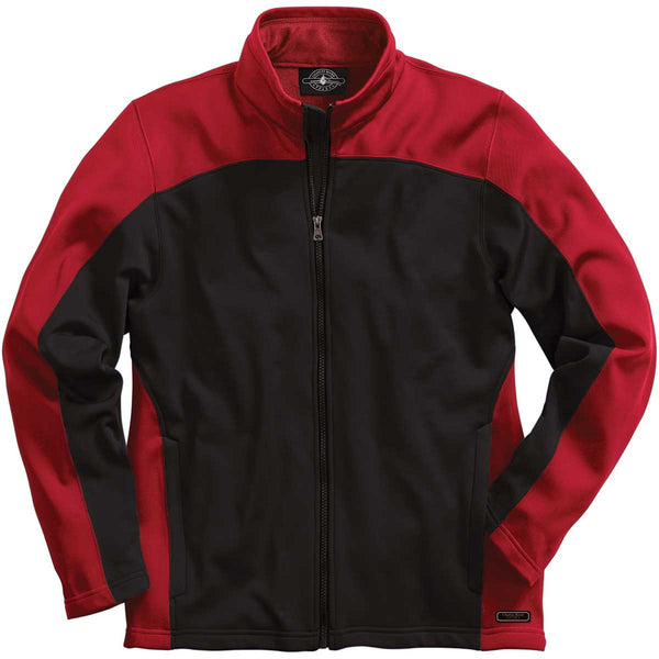 Charles River Men’s Black/Red Hexsport Bonded Jacket