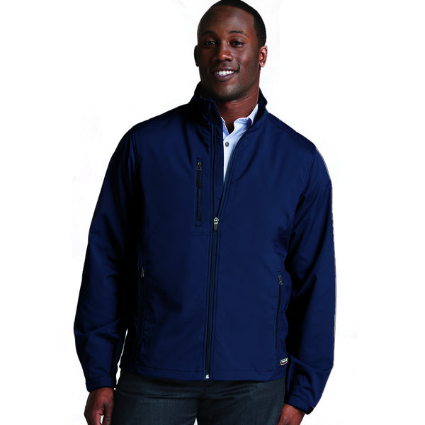 Charles River Men’s Navy Axis Soft Shell Jacket