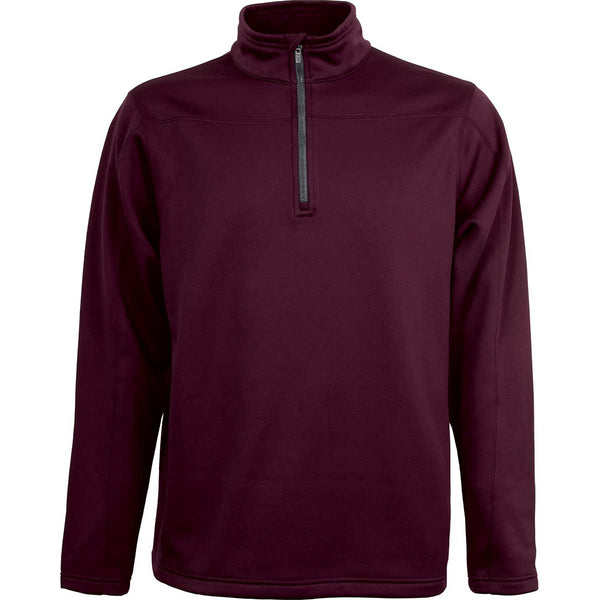 Charles River Men’s Maroon Stealth Zip Pullover