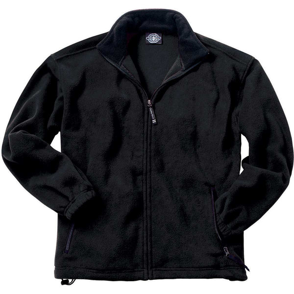 Charles River Men’s Black/Black Voyager Fleece Jacket