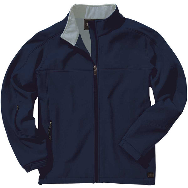 Charles River Men’s Navy/Vapor Grey Soft Shell Jacket