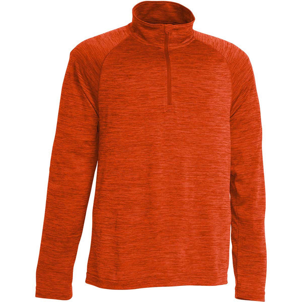 Charles River Men’s Orange Space Dye Performance Pullover