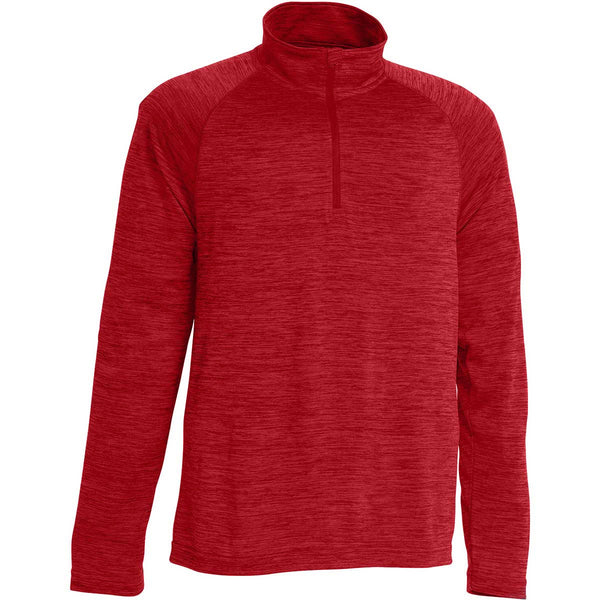 Charles River Men’s Red Space Dye Performance Pullover