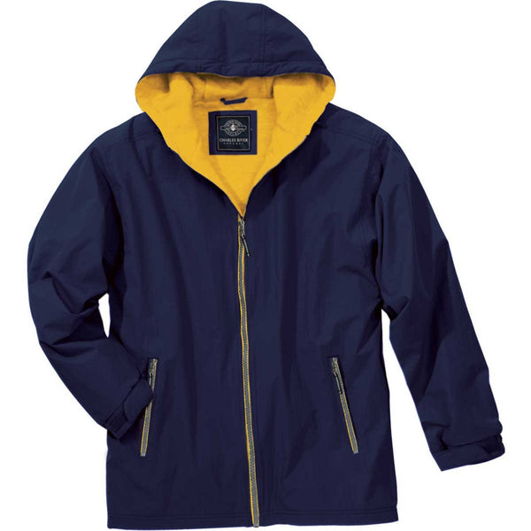 Charles River Men’s Navy/Gold Enterprise Jacket