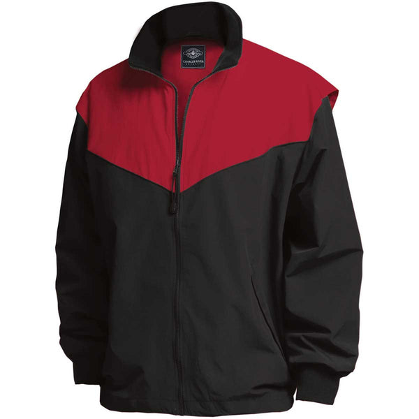 Charles River Men’s Black/Red Championship Jacket