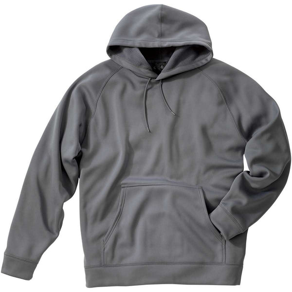 Charles River Men’s Grey Bonded Polyknit Sweatshirt