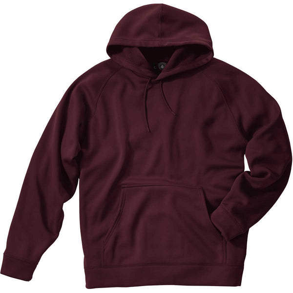 Charles River Men’s Maroon Bonded Polyknit Sweatshirt