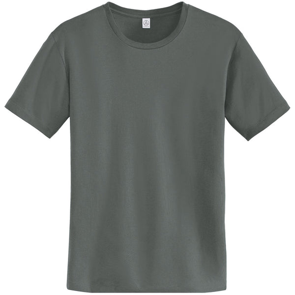 Alternative Apparel Men’s Asphalt Heirloom Crew T-Shirt