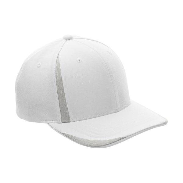 Flexfit for Team 365 Wht/Sp Silver Pro-Formance Front Sweep Cap