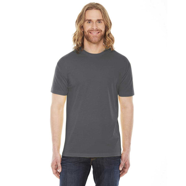 American Apparel Unisex Asphalt 50/50 Short Sleeve Tee