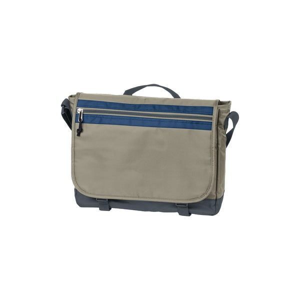 Port Authority Coffee Cream/Cambridge Blue Port Authority Nailhead Messenger