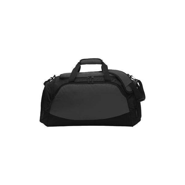 Port Authority Dark Chacoal/Black Medium Active Duffel