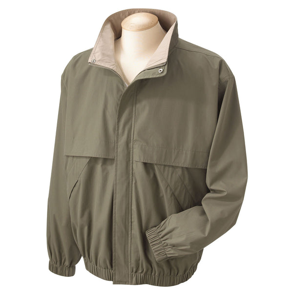 Devon & Jones Men’s Olive/Khaki Clubhouse Jacket